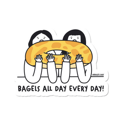 Bagel Besties Sticker